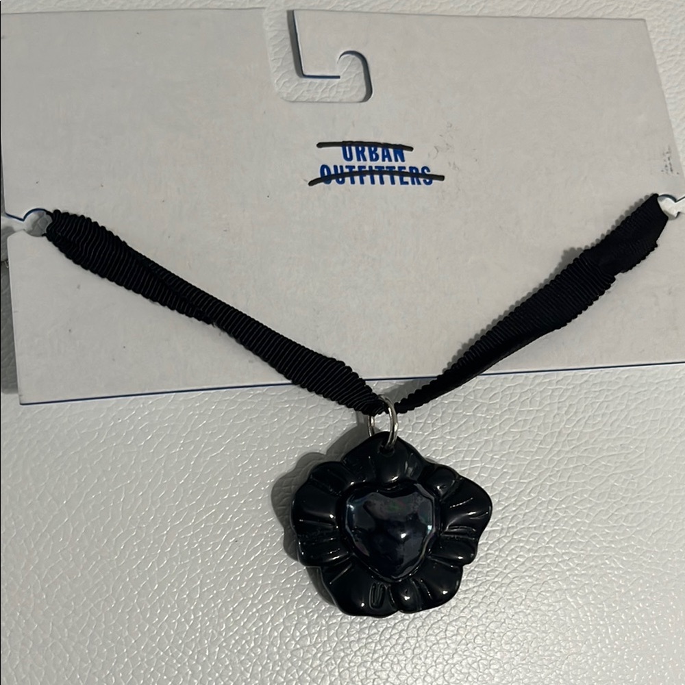 Urban Outfitters Black Minimalist Choker